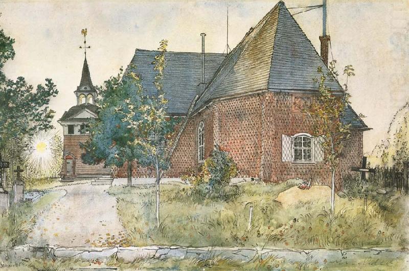 Carl Larsson- old church