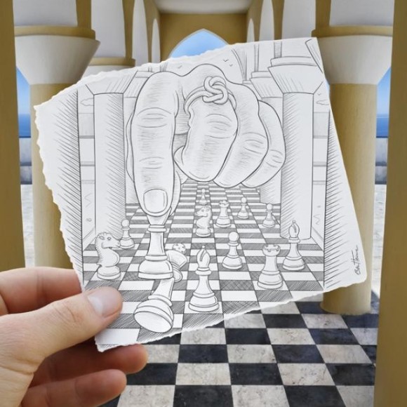 ben-heine-pencil-vs-camera-Chess